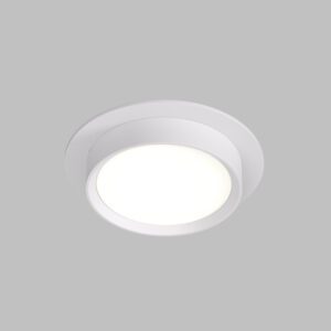 DK2090-WH Встраиваемый светильник FLAT, IP 20, до 15 Вт, GX53, LED, белый, алюминий